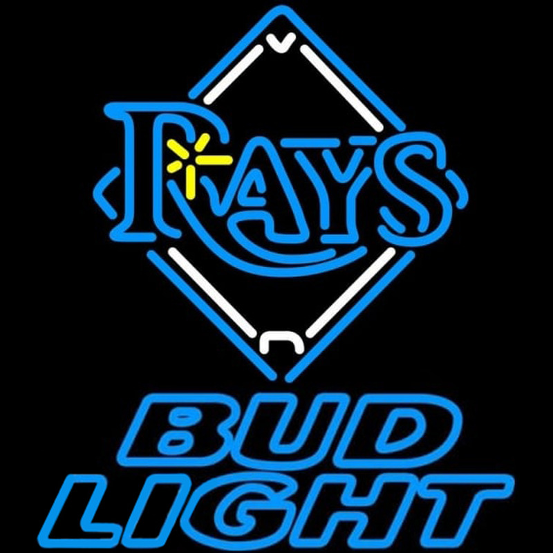 Custom Bud Light Tampa Bay Rays MLB Beer Sign Neon Sign USA
