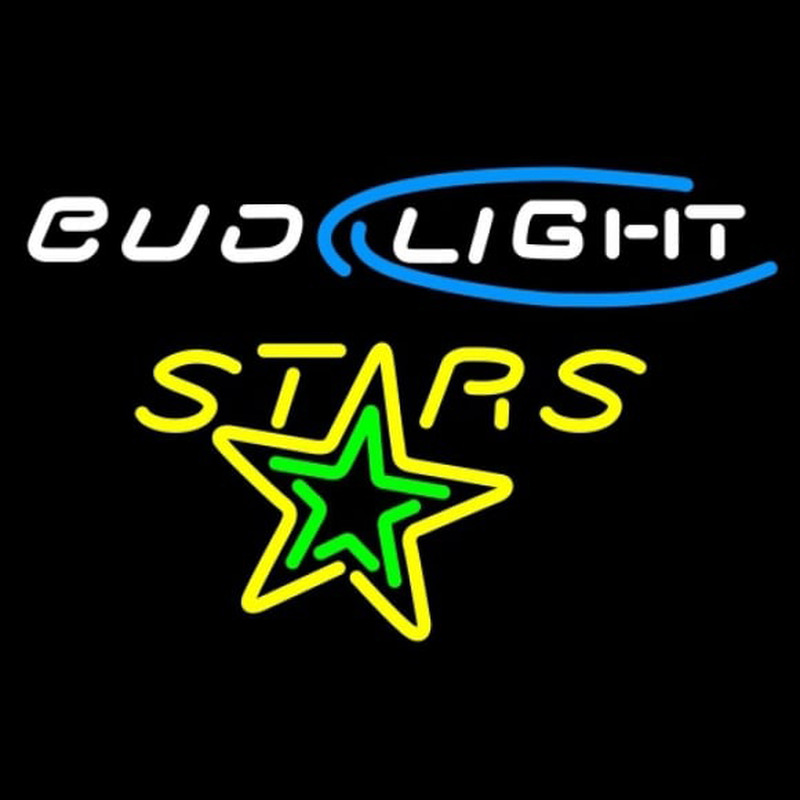 Custom Bud Light Texas Stars Ahl Beer Sign Neon Sign USA