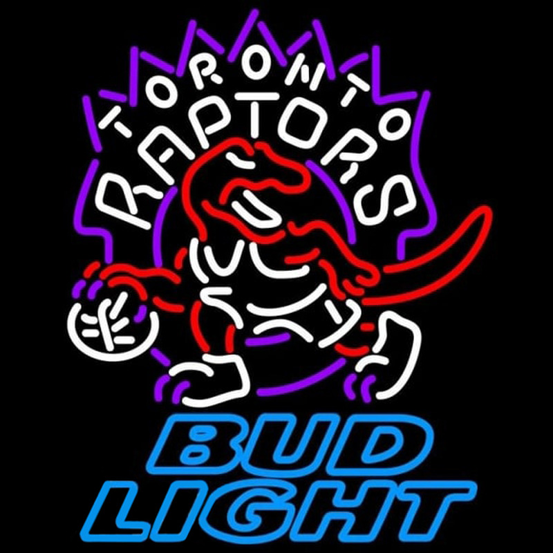 Custom Bud Light Toronto Raptors NBA Beer Sign Neon Sign USA