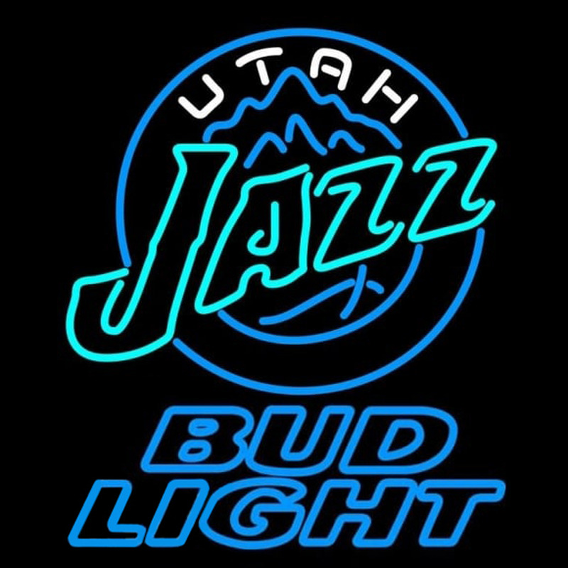 Custom Bud Light Utah Jazz NBA Beer Sign Neon Sign USA