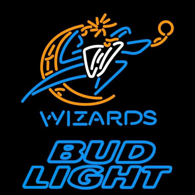 Custom Bud Light Washington Wizards NBA Beer Sign Neon Sign USA