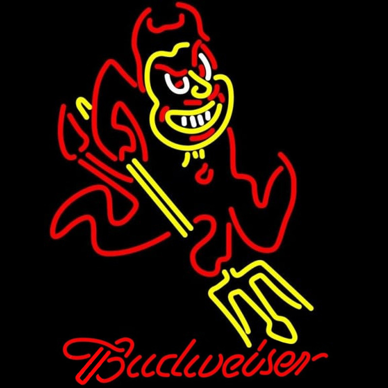 Custom Budweiser Arizona State Sun Devils ASU Beer Sign Neon Sign USA