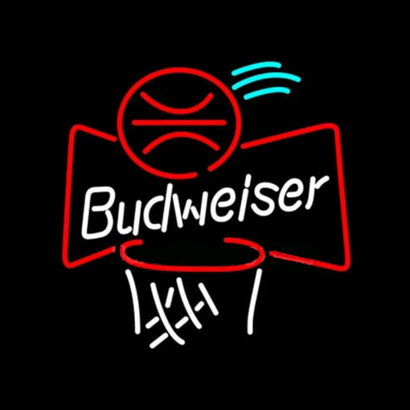 Custom Budweiser Basketball Neon Sign USA