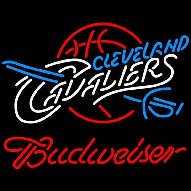 Custom Budweiser Cleveland Cavaliers NBA Beer Sign Neon Sign USA
