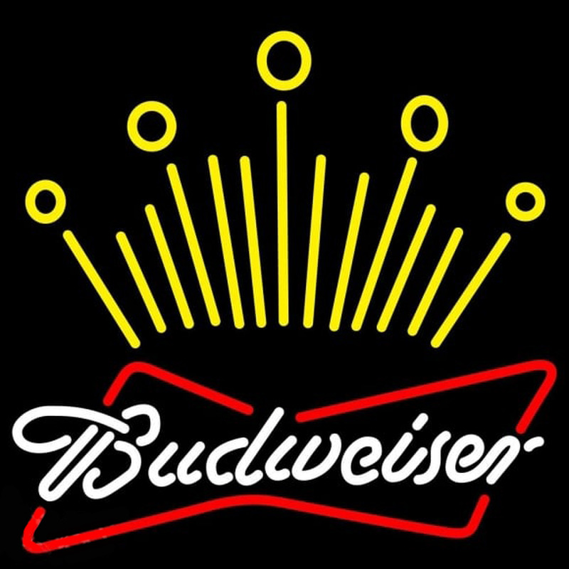 Custom Budweiser Crown Beer Sign Neon Sign USA
