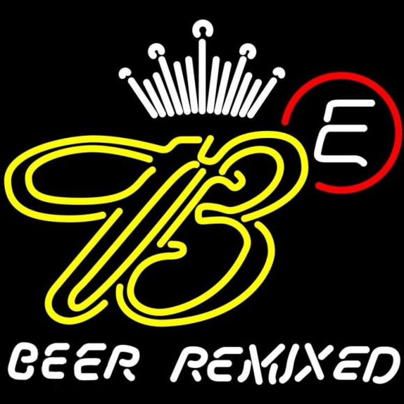 Custom Budweiser E Remixed Beer Sign Neon Sign USA