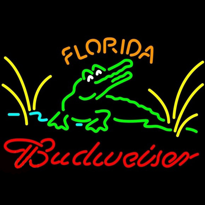 Custom Budweiser Florida Gators Beer Sign Neon Sign USA