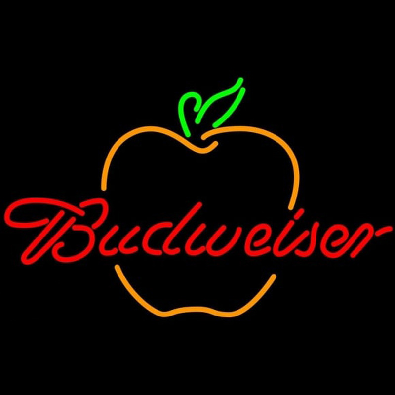 Custom Budweiser Great Apple Beer Sign Neon Sign USA