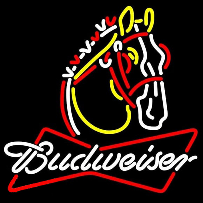 Custom Budweiser Horse Beer Sign Neon Sign USA
