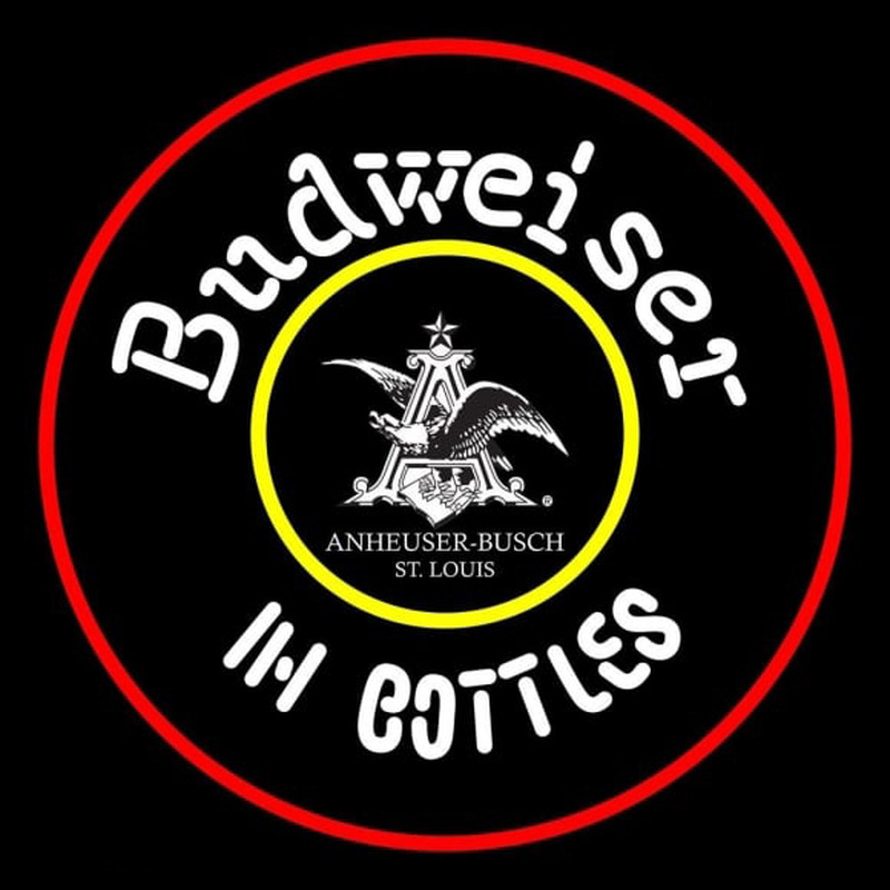 Custom Budweiser In BottlesBeer Sign Neon Sign USA
