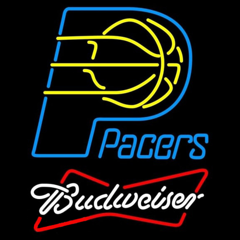 Custom Budweiser Indiana Pacers NBA Beer Sign Neon Sign USA
