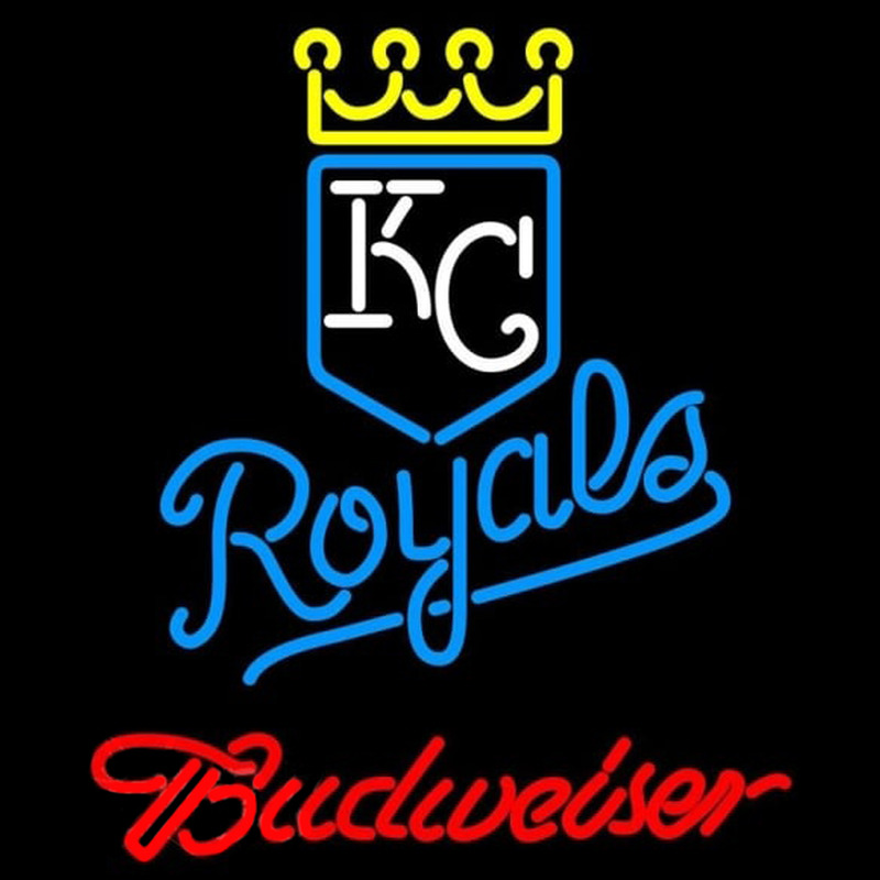 Custom Budweiser Kansas City Royals MLB Beer Sign Neon Sign USA
