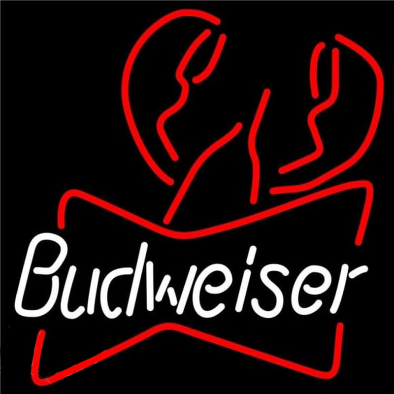Custom Budweiser Lobster Beer Sign Neon Sign USA