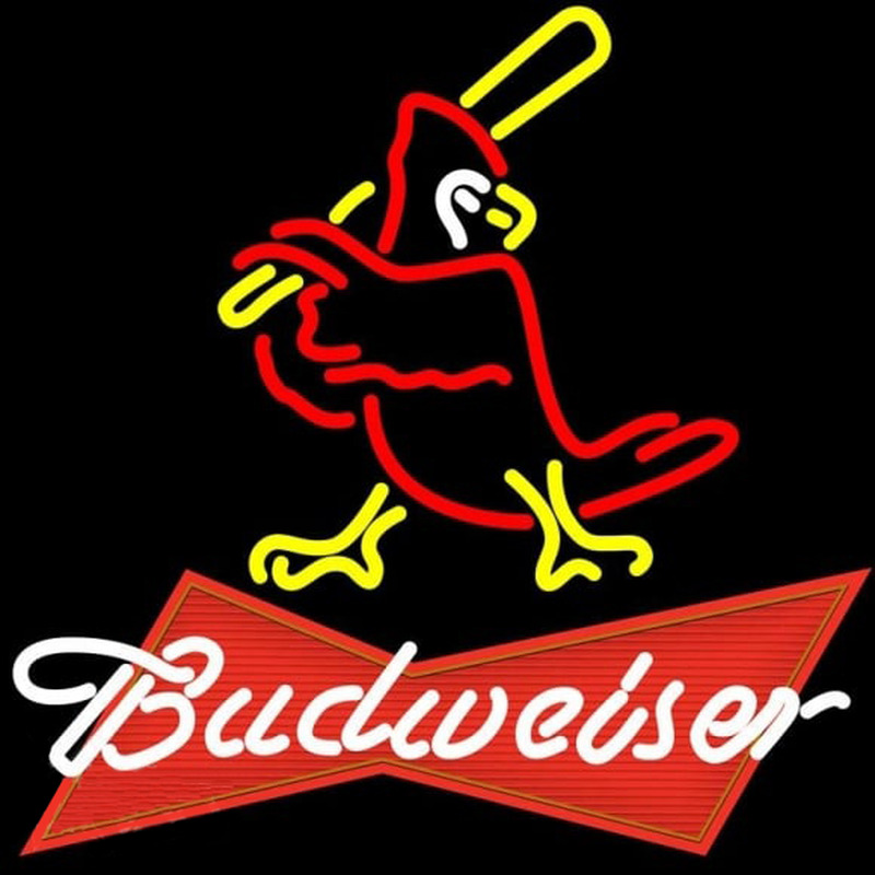 Custom Budweiser Logo Cardinals Beer Sign Neon Sign USA