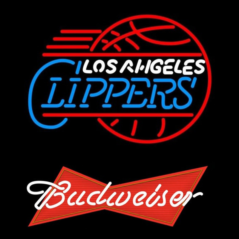 Custom Budweiser Logo Los Angeles Clippers NBA Beer Sign Neon Sign USA