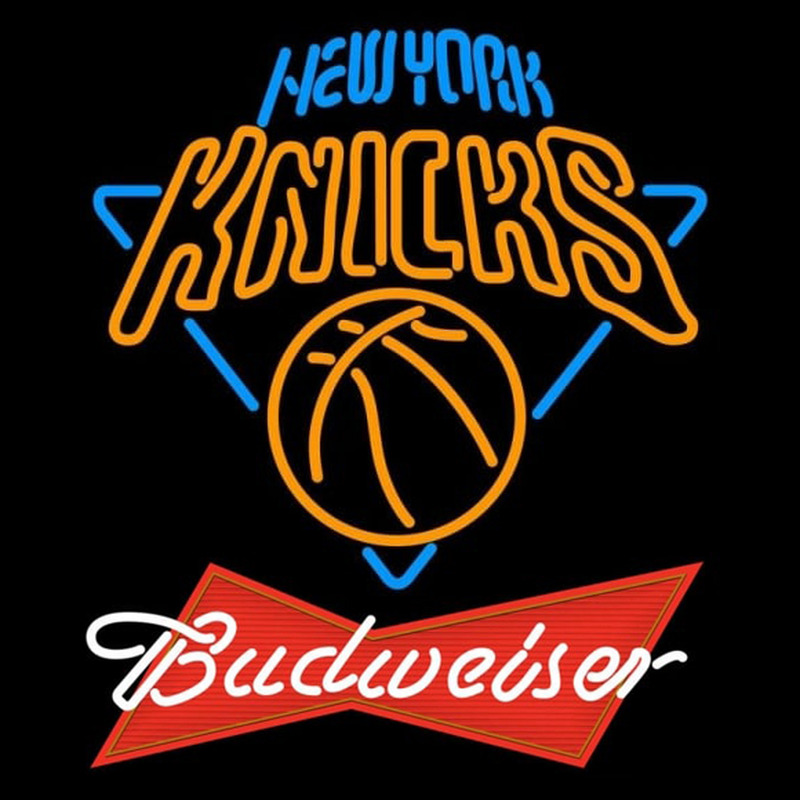 Custom Budweiser Logo New York Knicks NBA Beer Sign Neon Sign USA