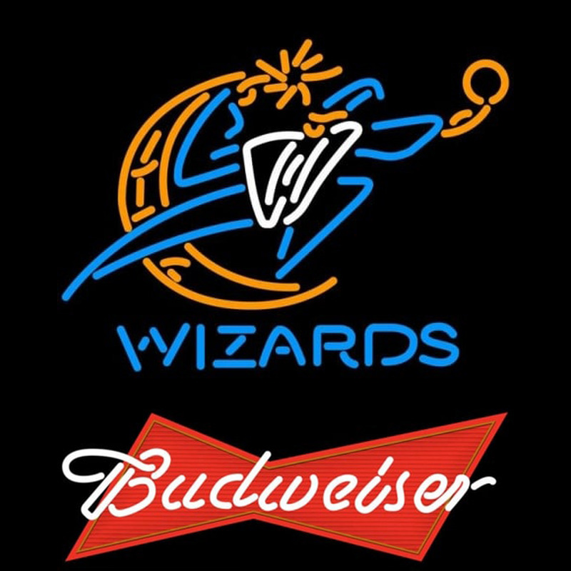 Custom Budweiser Logo Washington Wizards NBA Beer Sign Neon Sign USA