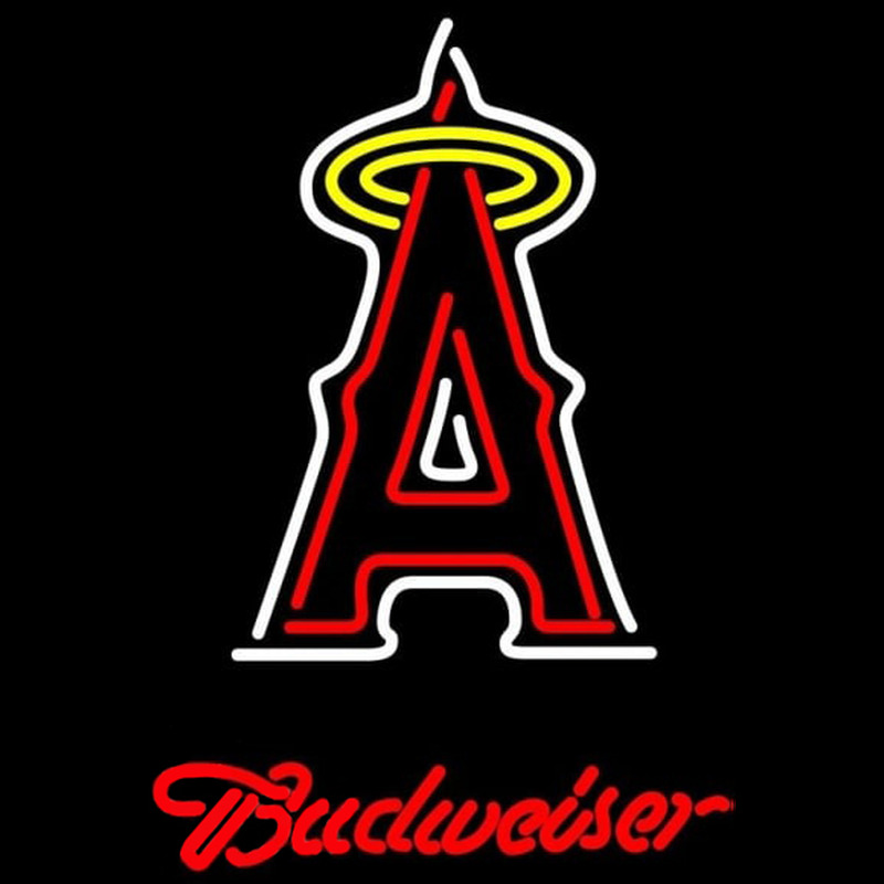 Custom Budweiser Los Angeles Angels of Anaheim MLB Beer Sign Neon Sign USA