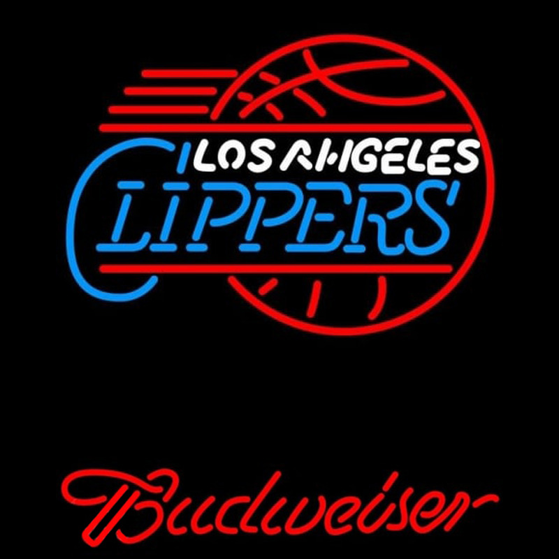 Custom Budweiser Los Angeles Clippers NBA Beer Sign Neon Sign USA