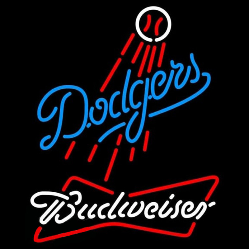 Custom Budweiser Los Angeles Dodgers MLB Beer Sign Neon Sign USA