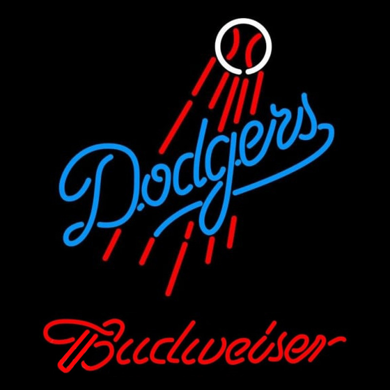 Custom Budweiser Los Angeles Dodgers MLB Beer Sign Neon Sign USA