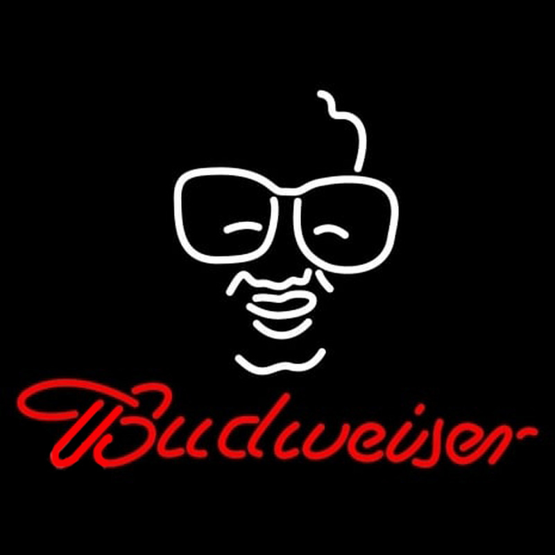 Custom Budweiser Man Logo Neon Sign USA