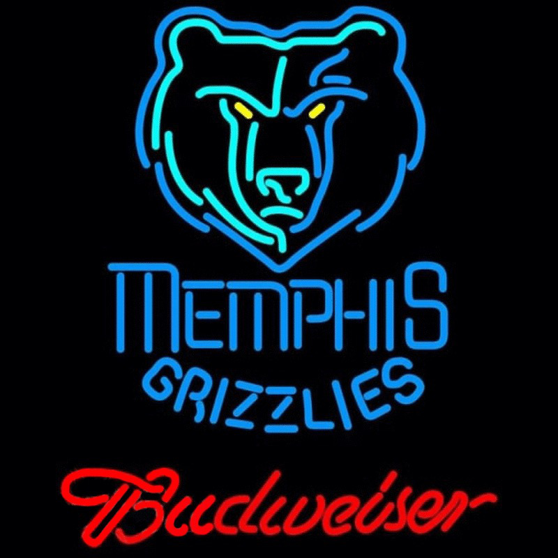 Custom Budweiser Memphis Grizzlies NBA Beer Sign Neon Sign USA