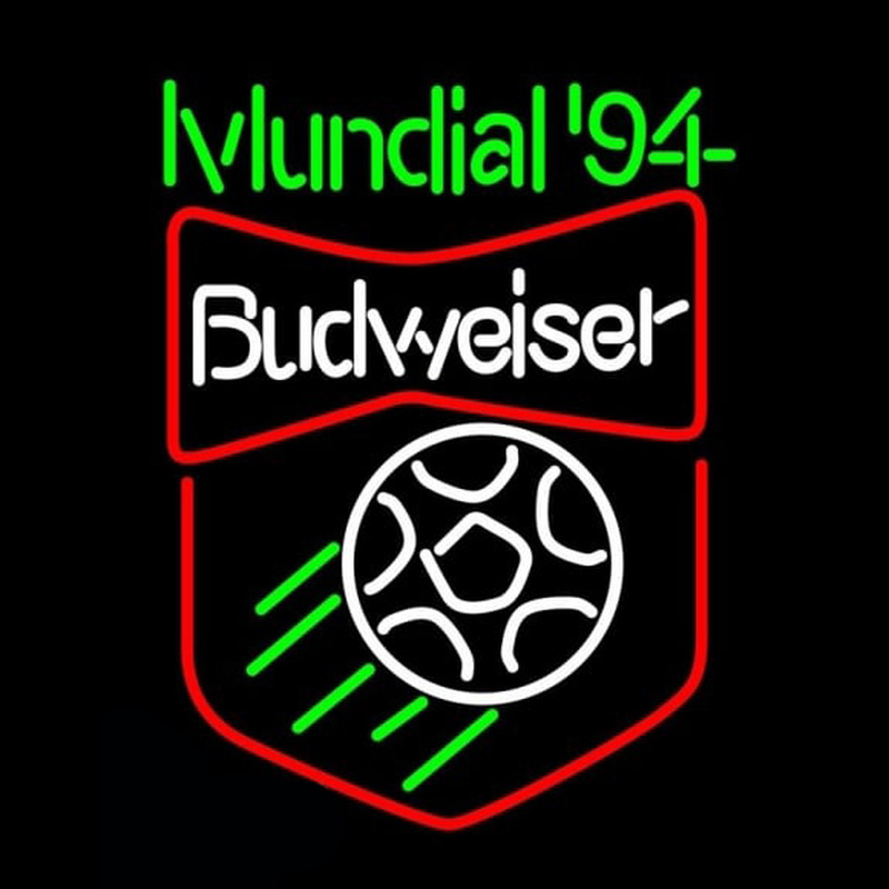 Custom Budweiser Mundial 94 World Cup Beer Sign Neon Sign USA