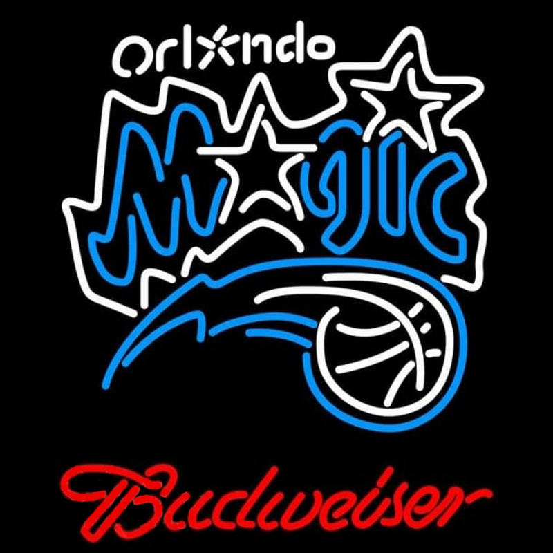 Custom Budweiser Orlando Magic NBA Beer Sign Neon Sign USA