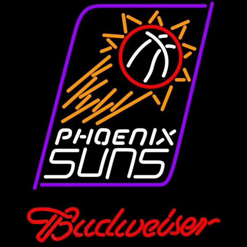 Custom Budweiser Phoenix Suns NBA Beer Sign Neon Sign USA