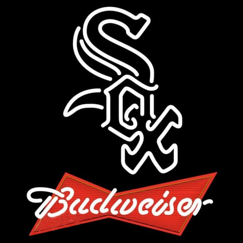 Custom Budweiser Red Chicago White Sox MLB Beer Sign Neon Sign USA