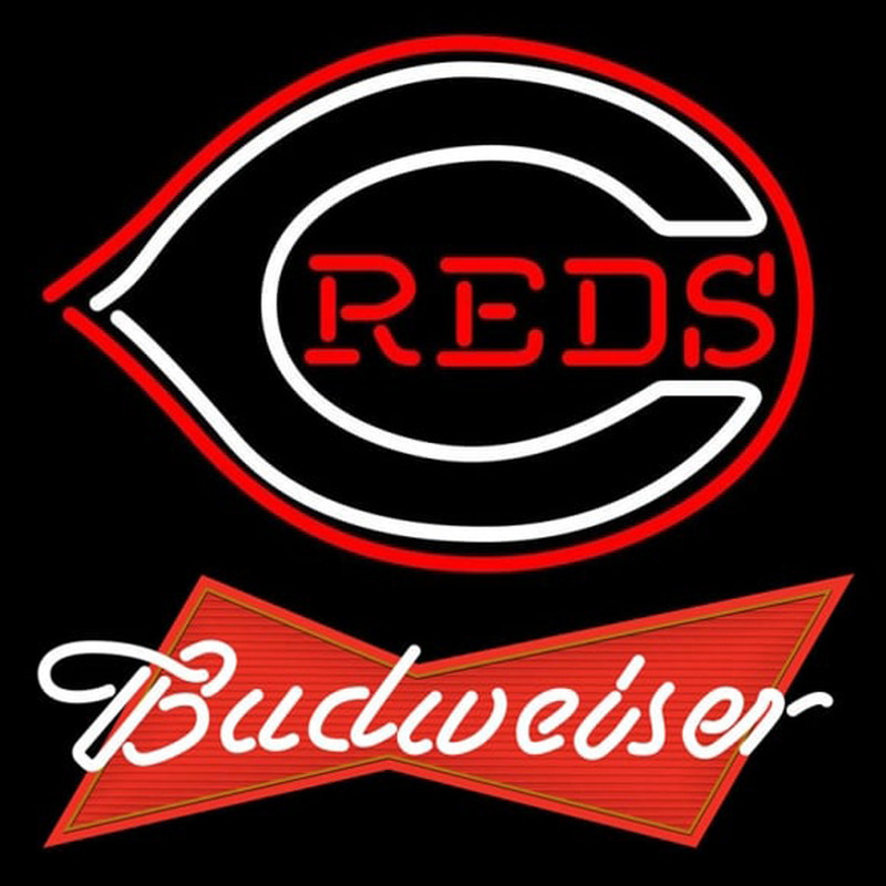 Custom Budweiser Red Cincinnati Reds MLB Beer Sign Neon Sign USA