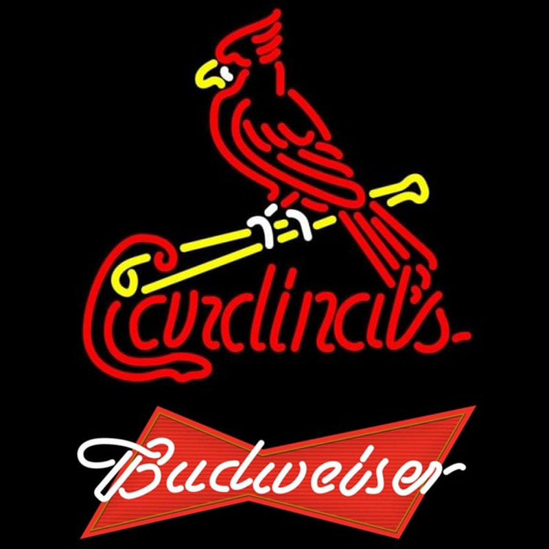 Custom Budweiser Red St Louis Cardinals MLB Beer Sign Neon Sign USA