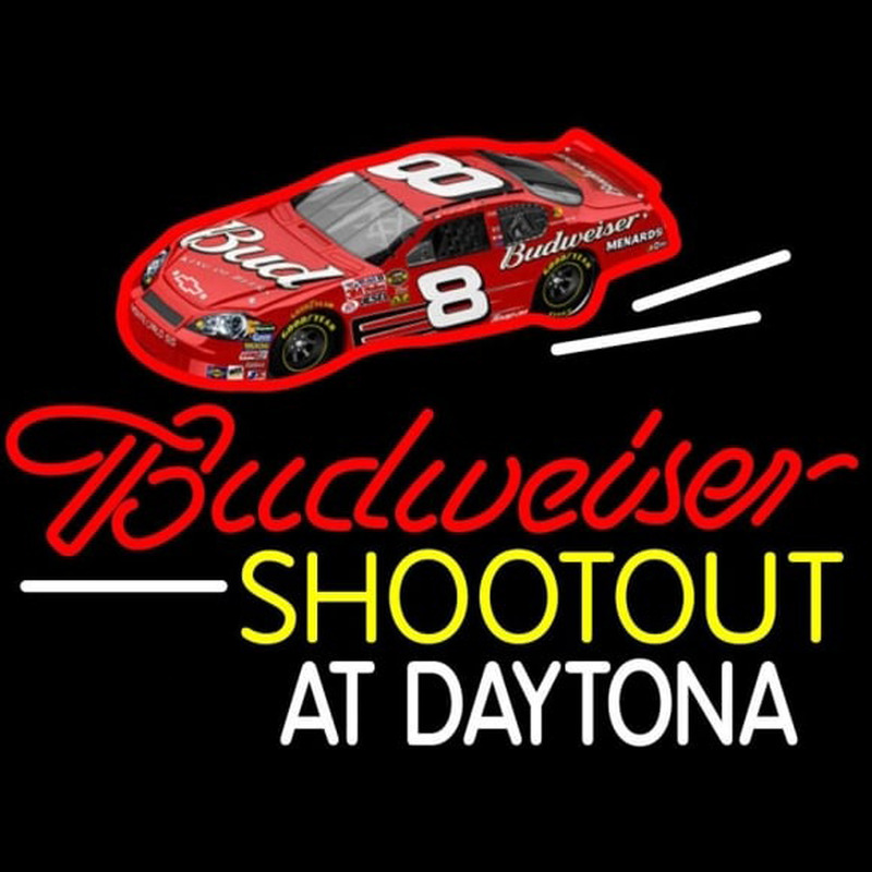 Custom Budweiser Shootout Beer Sign Neon Sign USA