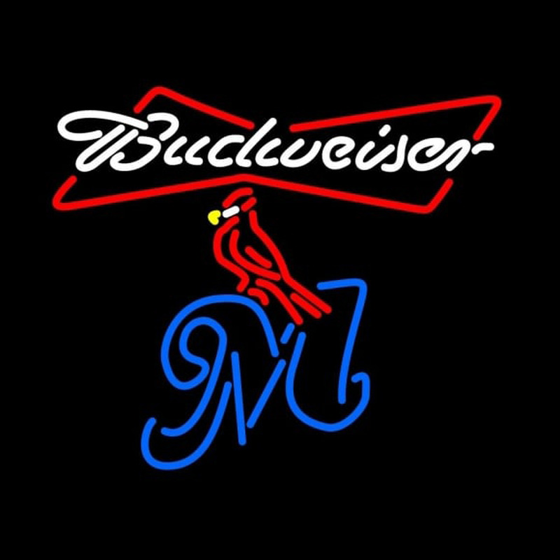 Custom Budweiser St Louis Cardinals Neon Sign Neon Sign USA