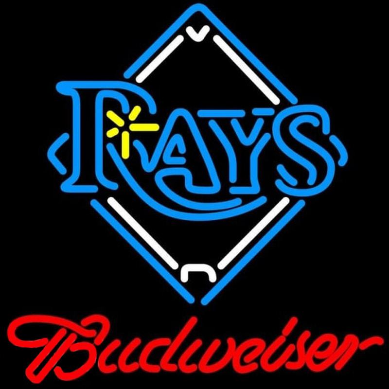 Custom Budweiser Tampa Bay Rays MLB Beer Sign Neon Sign USA