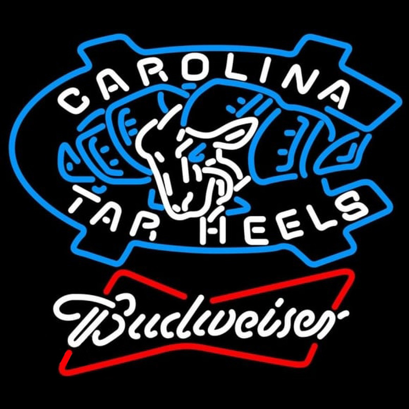 Custom Budweiser Unc North Carolina Tar Heels MLB Beer Sign Neon Sign USA