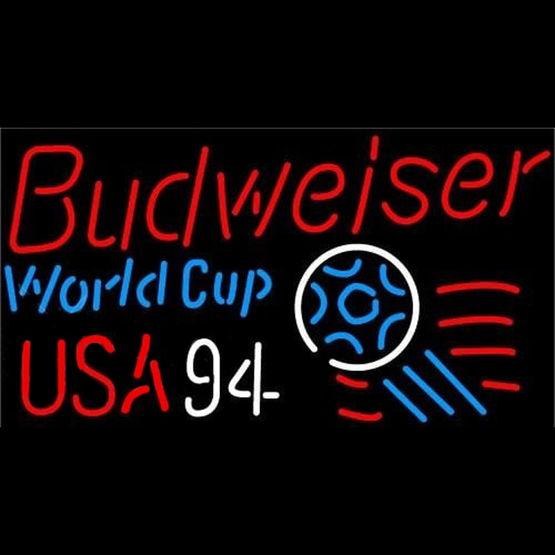 Custom Budweiser World Cup 94 Beer Sign Neon Sign USA