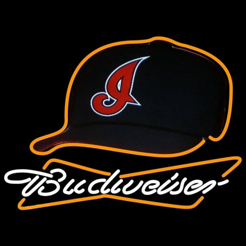 Custom Budweiser cleveland Indians Beer Sign Neon Sign USA