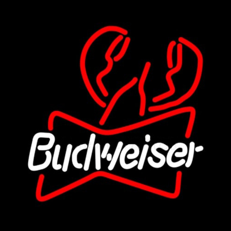 Custom Budweiserr Lobster Neon Sign USA