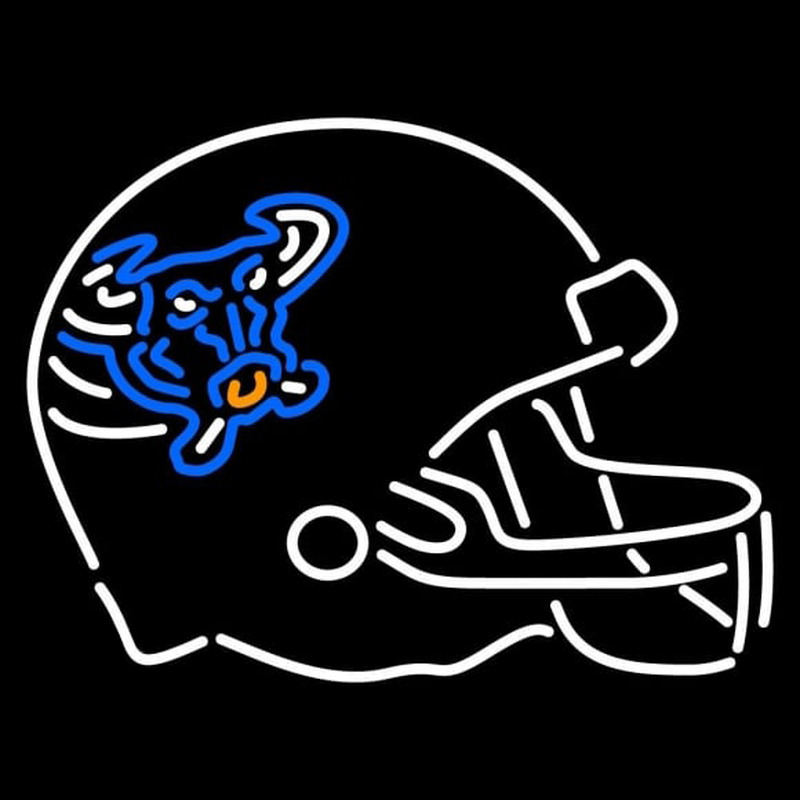Custom Buffalo Bulls Helmet 1997 Logo NCAA Neon Sign Neon Sign USA