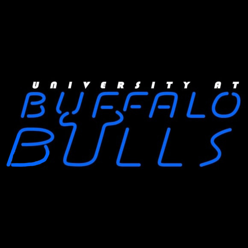 Custom Buffalo Bulls Wordmark 1997 2006 Logo NCAA Neon Sign Neon Sign USA