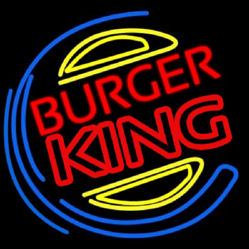 Custom Burger King Neon Sign USA