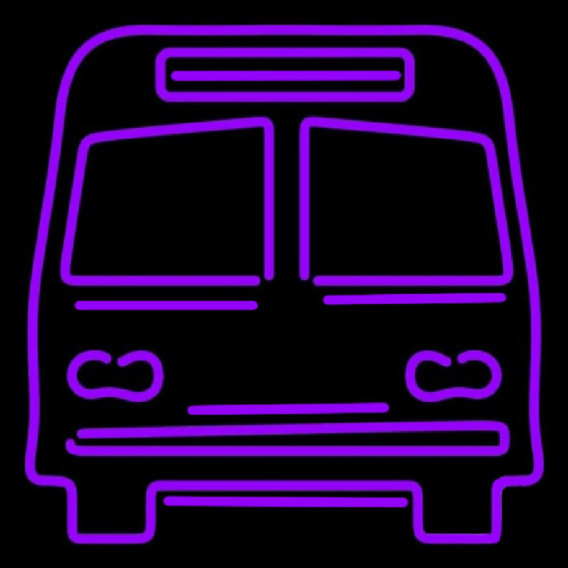 Custom Bus Neon Sign USA