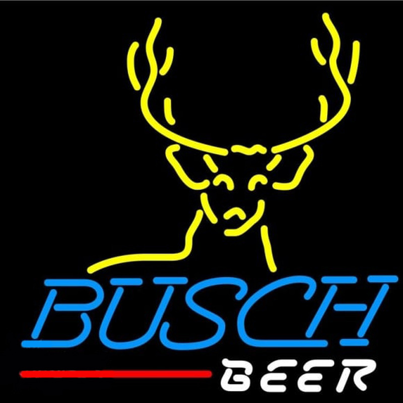 Custom Busch Deer Buck Beer Sign Neon Sign USA