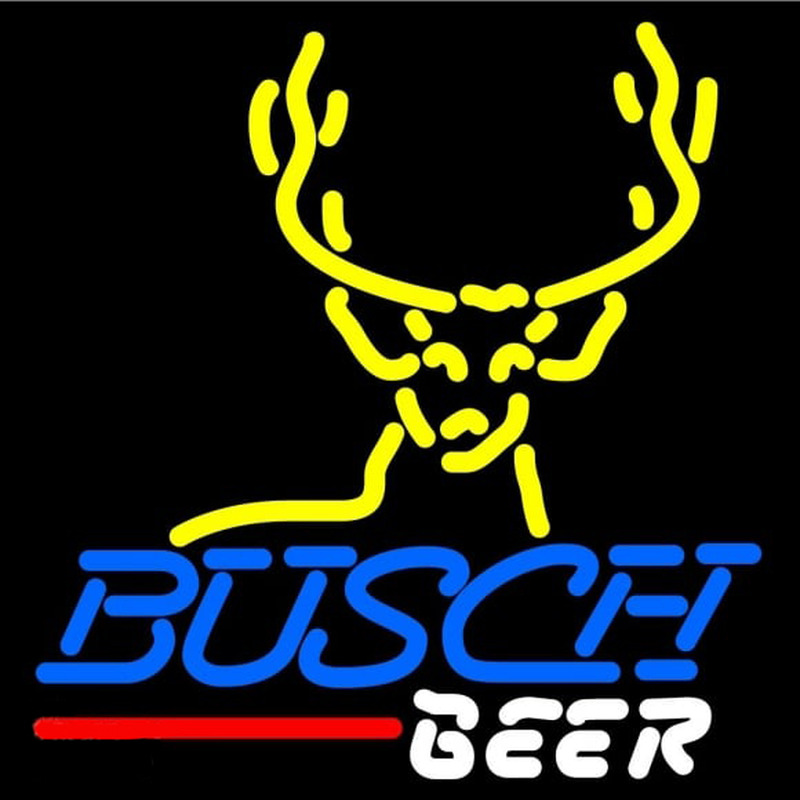 Custom Busch Deer Buck Beer Sign Neon Sign USA