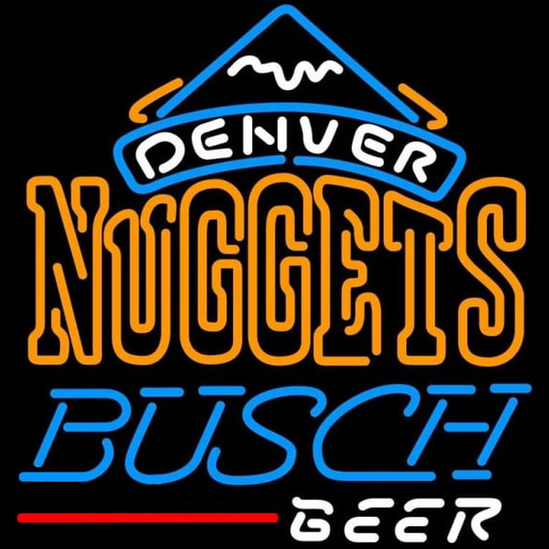 Custom Busch Denver Nuggets NBA Beer Sign Neon Sign USA