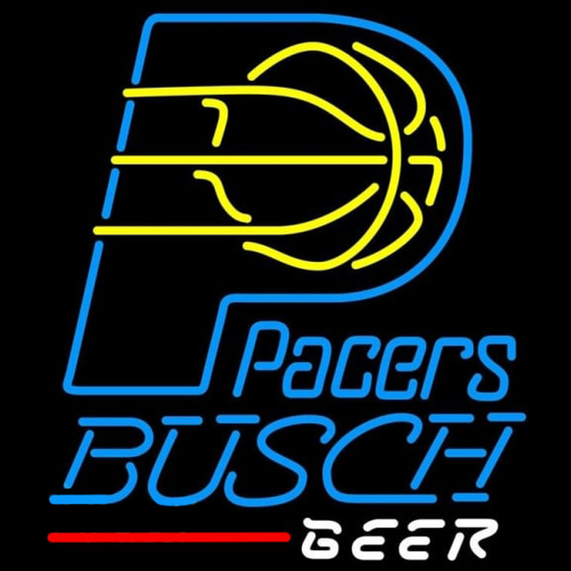 Custom Busch Indiana Pacers NBA Beer Sign Neon Sign USA