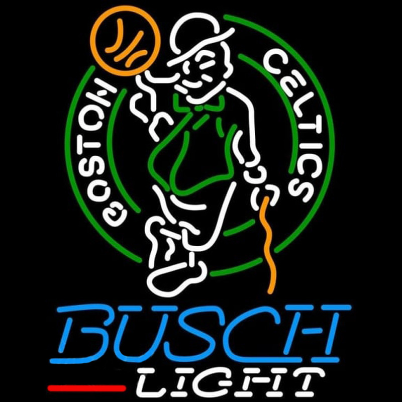 Custom Busch Light Boston Celtics NBA Beer Sign Neon Sign USA
