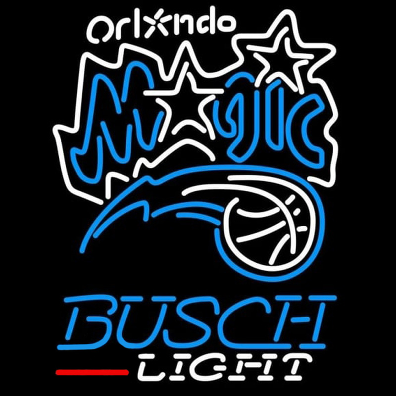 Custom Busch Light Orlando Magic NBA Beer Sign Neon Sign USA